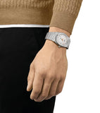 Tissot PRX Quartz Silver Dial Silver Steel Strap Watch for Men - T137.410.11.031.00 Authentic Buy Shop Now