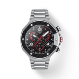 Tissot T Race Moto GP Limited Edition Chronograph Black Dial Silver Steel Strap Watch for Men - T141.417.11.057.00 Authentic Buy Shop Now