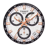 Tissot T Race Chronograph White Dial Black Rubber Strap Watch For Men - T141.417.17.011.00 Authentic Buy Shop Now