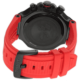 Tissot T Race Chronograph Black Dial Red Rubber Strap Watch For Men - T141.417.37.057.01 Authentic Buy Shop Now