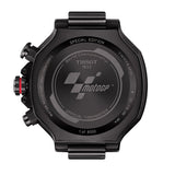 Tissot T Race Chronograph Black Dial Red Rubber Strap Watch For Men - T141.417.37.057.01 Authentic Buy Shop Now