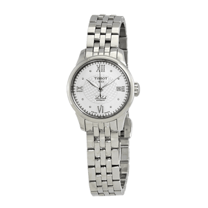Tissot Le Locle Automatic Lady Silver Dial Silver Steel Strap Watch For Women - T41.1.183.16 Authentic Buy Shop Now
