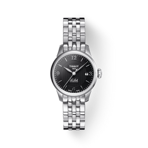 Tissot Le Locle Small Automatic Black Dial Silver Steel Strap Watch For Women - T41.1.183.54 Authentic Buy Shop Now