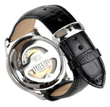 Tissot T Classic Le Locle Automatic Black Dial Black Leather Strap Watch For Men - T41.1.423.53 Authentic Buy Shop Now
