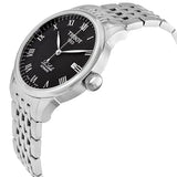 Tissot Le Locle Automatic Black Dial Silver Steel Strap Watch For Men - T41.1.483.53 Authentic Buy Shop Now
