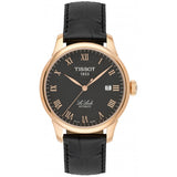 Tissot T Classic Le Locle Automatic Black Dial Black Leather Strap Watch For Men - T41.5.423.53 Authentic Buy Shop Now