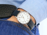 Tissot T Classic Desire White Dial Black Leather Strap Watch For Men - T52.1.421.12 Authentic Buy Shop Now