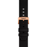 Tissot T Race Chronograph Black Dial Black Rubber Strap Watch For Men - T141.417.37.051.00 Authentic Buy Shop Now