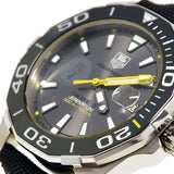 Tag Heuer Aquaracer Jeremy Lin Special Edition Grey Dial Black Nylon Strap Watch for Men - WAY211F.FC6362 Authentic Buy Shop Now