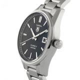 Tag Heuer Carrera Automatic Black Dial Silver Steel Strap Watch for Men - WAR211A.BA0782 Authentic Buy Shop Now