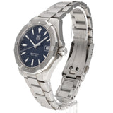 Tag Heuer Aquaracer Quartz Blue Dial Silver Steel Strap Watch for Men - WAY1112.BA0928 Authentic Buy Shop Now