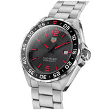 Tag Heuer Formula 1 Quartz Anthracite Dial Silver Steel Strap Watch for Men - WAZ1018.BA0842 Authentic Buy Shop Now
