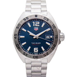 Tag Heuer Formula 1 Blue Dial Silver Steel Strap Watch for Men - WAZ1118.BA0875 Authentic Buy Shop Now