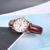 Mido Baroncelli III Automatic Silver Dial Brown Leather Strap Watch For Women - M7600.2.21.8 Authentic Buy Shop Now