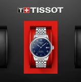 Tissot Le Locle Powermatic 80 Blue Dial Silver Steel Strap Watch For Men - T006.407.11.043.00 Authentic Buy Shop Now