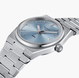 Tissot PRX Light Blue Dial Silver Steel Strap Watch For Women - T137.210.11.351.00 Authentic Buy Shop Now