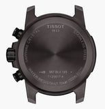 Tissot Supersport Chrono Black Dial Brown Leather Strap Watch for Men - T125.617.36.051.01 Authentic Buy Shop Now