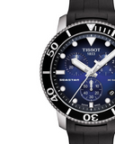 Tissot Seastar 1000 Chronograph Blue Dial Black Rubber Strap Watch For Men - T120.417.17.041.00 Authentic Buy Shop Now