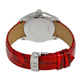 Tissot Couturier White Dial Red Leather Watch For Women - T035.210.16.011.01 Authentic Buy Shop Now