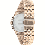 Tommy Hilfiger Whitney Chronograph Quartz Rose Gold Dial Rose Gold Steel Strap Watch For Women - 1782120 Authentic Buy Shop Now
