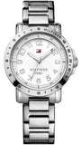 Tommy Hilfiger White Dial Silver Steel Strap Watch for Women - 1781397 Authentic Buy Shop Now