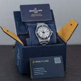 Breitling Superocean 42mm White Dial Silver Steel Strap Watch for Men - A17366D81A1A1 Authentic Buy Shop Now