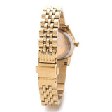Michael Kors Lexington Quartz Pink Dial Gold Steel Strap Watch For Women - MK3270 Authentic Buy Shop Now