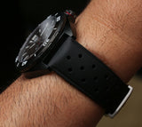 Tag Heuer Formula 1 Automatic Chronograph Black Dial Black Leather Strap Watch for Men - CAZ2011.FT8024 Authentic Buy Shop Now