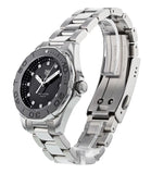 Tag Heuer Aquaracer Quartz Black Dial Silver Steel Strap Watch for Women - WAY131M.BA0748 Authentic Buy Shop Now