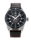 Tag Heuer Autavia Automatic Grey Dial Brown Leather Strap Watch for Men - WBE5114.FC8266 Authentic Buy Shop Now