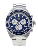 Tag Heuer Formula 1 Blue Dial Silver Steel Strap Watch for Men - CAZ1018BA0842 Authentic Buy Shop Now