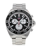 Tag Heuer Formula 1 Chronograph Black Dial Silver Steel Strap Watch for Men - CAZ101E.BA0842 Authentic Buy Shop Now