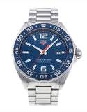 Tag Heuer Formula 1 Quartz Blue Dial Silver Steel Strap Watch for Men - WAZ1010.BA0842 Authentic Buy Shop Now