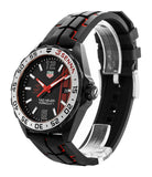 Tag Heuer Formula 1 Senna Special Edition Black Dial Two Tone Rubber Strap Watch for Men - WAZ1014.FT8027 Authentic Buy Shop Now
