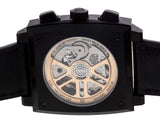Tag Heuer Monaco Automatic Chronograph Black Dial Black Leather Strap Watch for Men - CBL2180.FC6497 Authentic Buy Shop Now