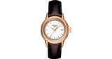 Tissot Carson Lady Steel Quartz Brown Leather Strap Watch For Women - T085.210.36.011.00 Authentic Buy Shop Now