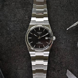 Tissot PRX Powermatic 80 Black Dial Silver Steel Strap Watch For Men - T137.407.11.051.00 Authentic Buy Shop Now