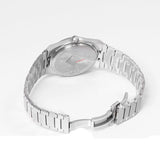 Tissot PRX Quartz Black Dial Silver Steel Strap Watch For Men - T137.410.11.051.00 Authentic Buy Shop Now