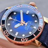 Tissot Seastar 1000 Powermatic 80 Blue Dial Blue Nylon Strap Watch for Men - T120.407.37.041.00 Authentic Buy Shop Now