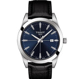 Tissot Gentlemen Blue Dial Black Leather Strap Watch for Men - T127.410.16.041.01 Authentic Buy Shop Now