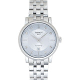 Tissot Carson Premium Automatic Lady Diamonds Silver Dial Silver Steel Strap Watch for Women - T122.207.11.036.00 Authentic Buy Shop Now