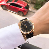 Tissot T Classic Dream Black Dial Black Leather Strap Watch for Men - T033.410.36.051.01 Authentic Buy Shop Now