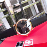 Tissot T Classic Dream Black Dial Black Leather Strap Watch for Men - T033.410.36.051.01 Authentic Buy Shop Now