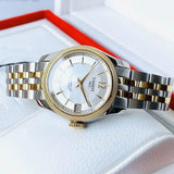 Tissot Ballade Powermatic 80 Mother of Pearl Silver Dial Two Tone Steel Strap Watch For Women - T108.208.22.117.00 Authentic Buy Shop Now