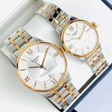 Tissot Chemin Des Tourelles Powermatic 80 Helvetic Price Lady Silver Dial Two Tone Steel Strap Watch For Women - T099.207.22.118.01 Authentic Buy Shop Now