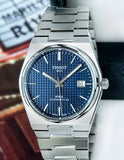 Tissot PRX Powermatic 80 Blue Dial Silver Steel Strap Watch For Men - T137.407.11.041.00 Authentic Buy Shop Now