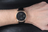 Tissot T Classic Le Locle Automatic Black Dial Black Leather Strap Watch For Men - T41.5.423.53 Authentic Buy Shop Now
