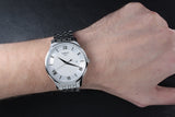 Tissot T Classic Tradition Silver Dial Silver Steel Strap Watch For Men - T063.610.11.038.00 Authentic Buy Shop Now