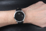 Tissot T Classic Tradition Quartz Black Dial Black Leather Strap Watch For Men - T063.610.16.058.00 Authentic Buy Shop Now