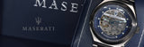 Maserati Triconic Automatic Skeleton Blue Dial Watch For Men - R8823139001 Authentic Buy Shop Now